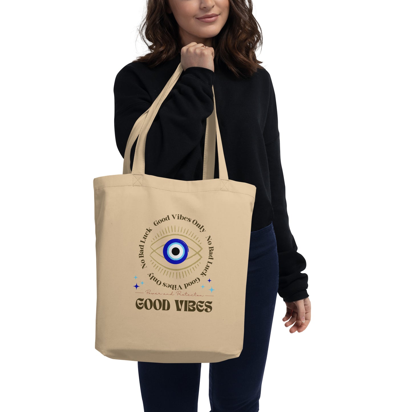 Good Vibes Only Eco Tote Bag