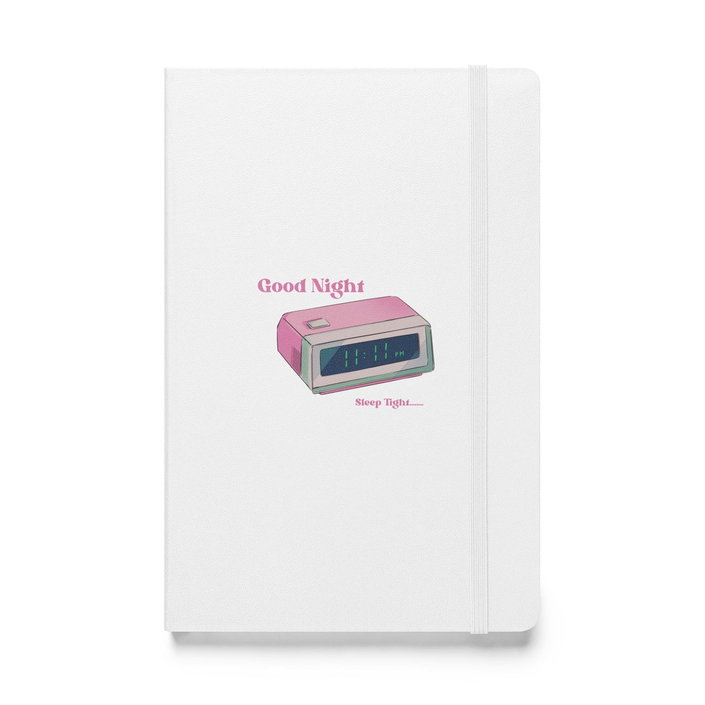 Good Night 11:11 hardcover bound notebook