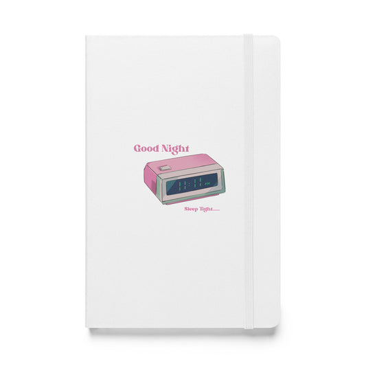 Good Night 11:11 hardcover bound notebook