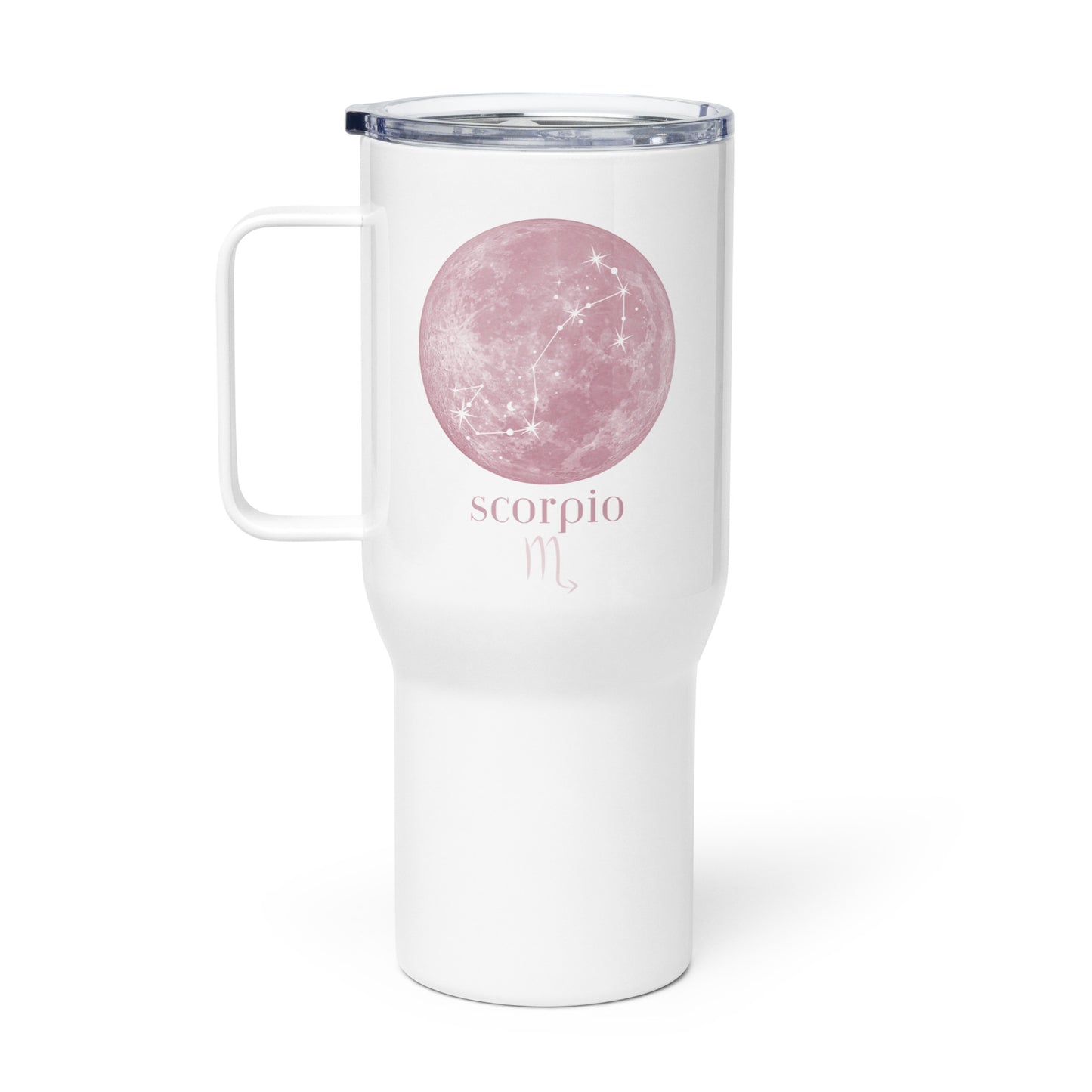 Scorpio Travel mug with a handle