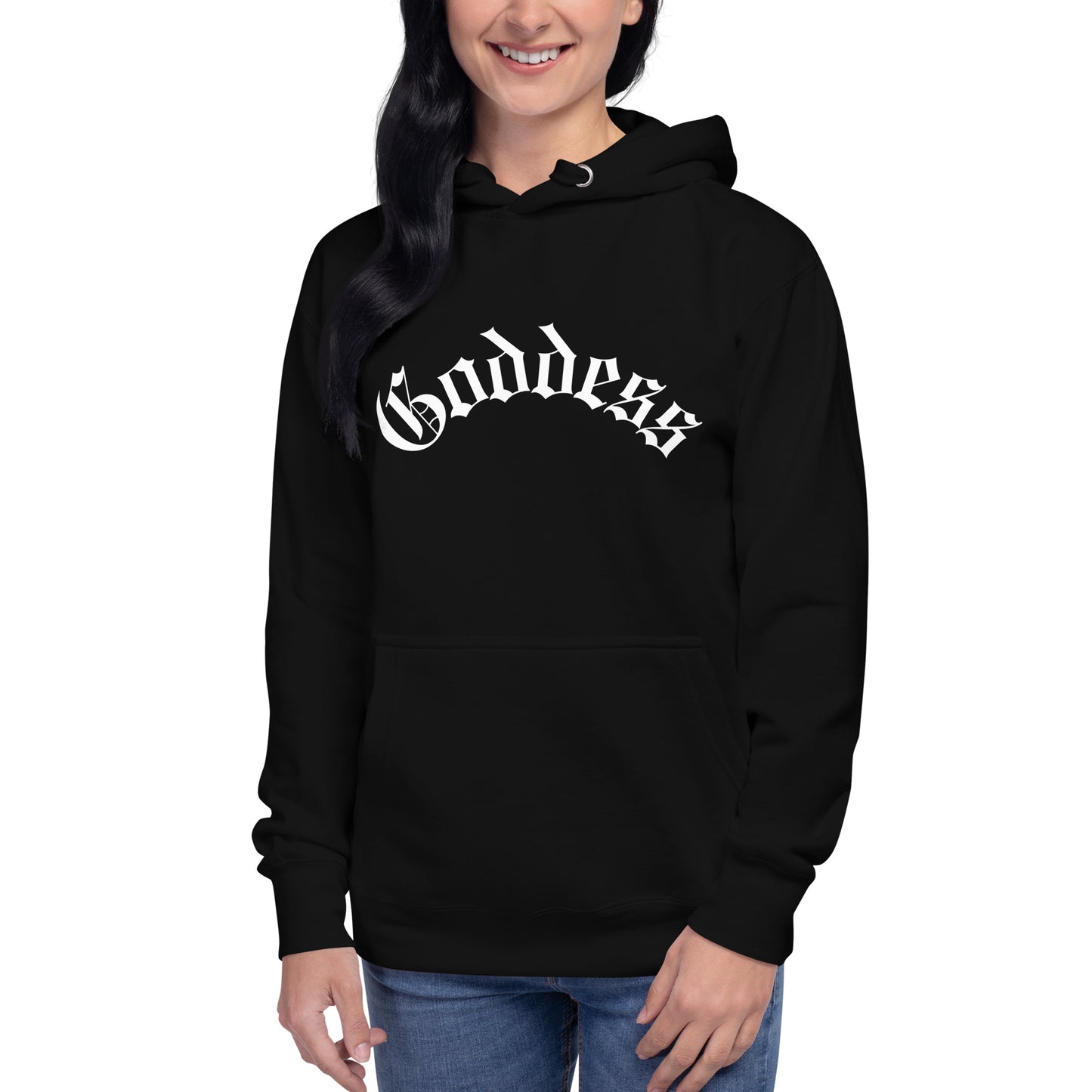 Old English Goddess Unisex Hoodie