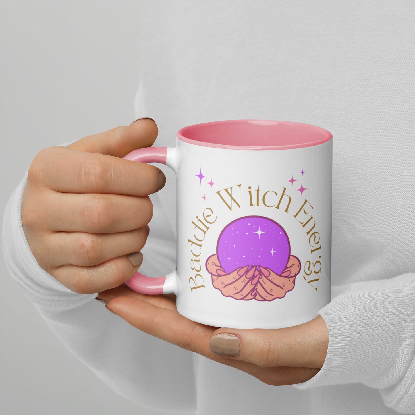 Baddie Witch Energy Mug with Color Inside