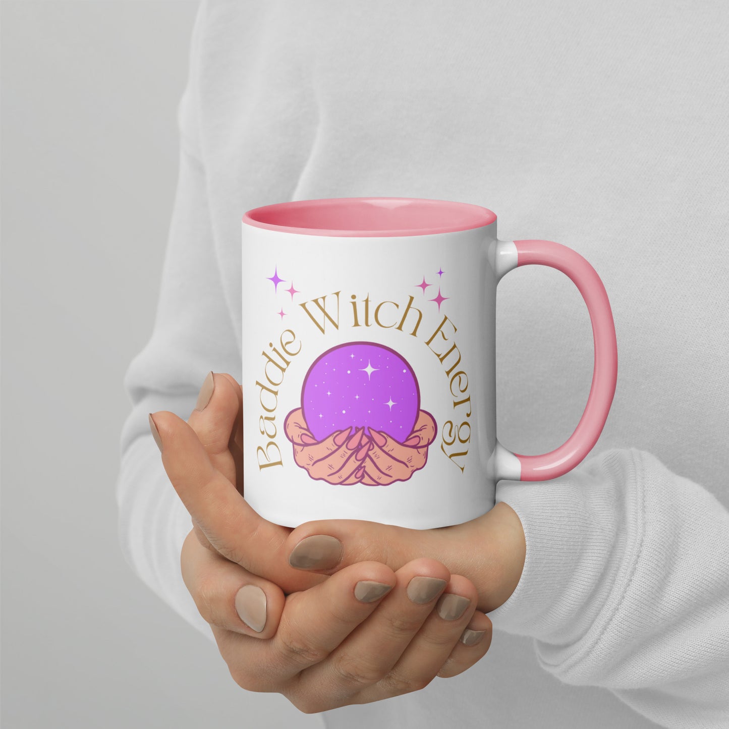 Baddie Witch Energy Mug with Color Inside