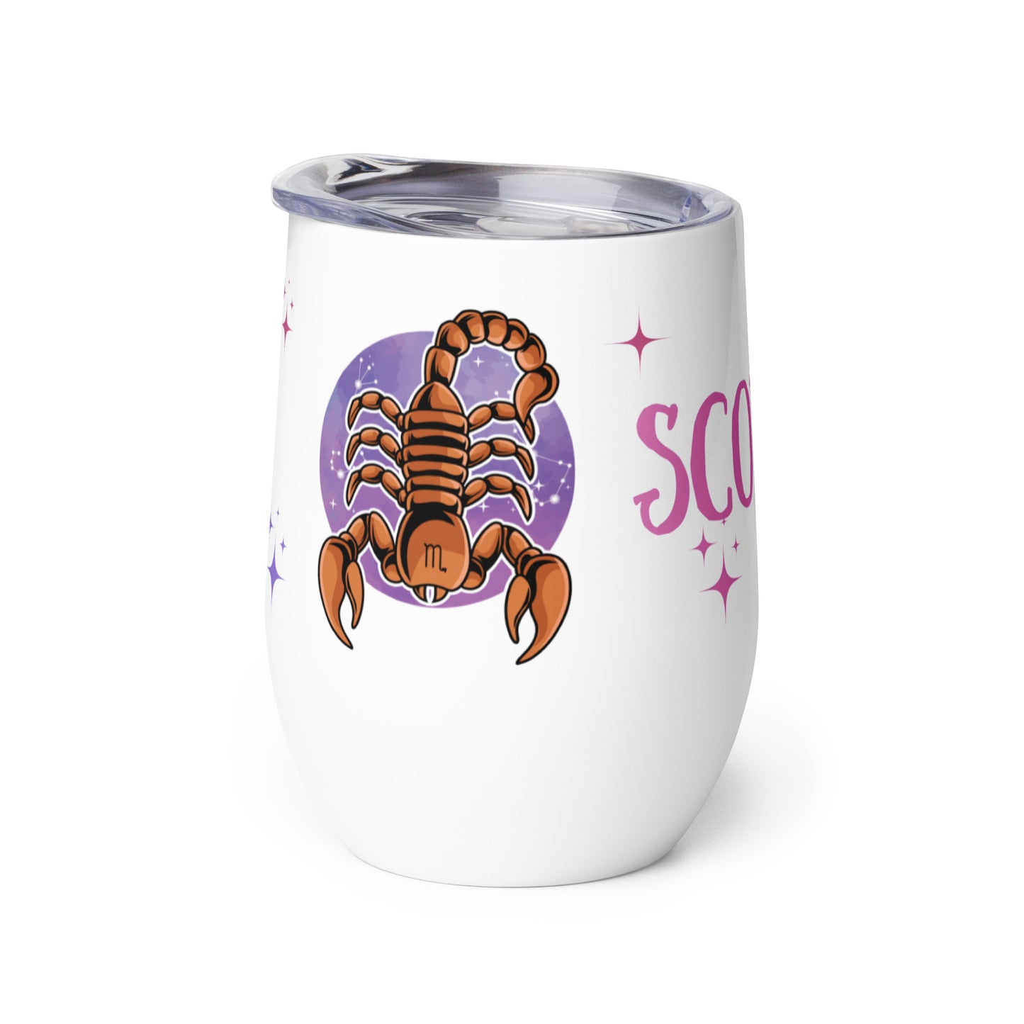 Scorpio Wine tumbler