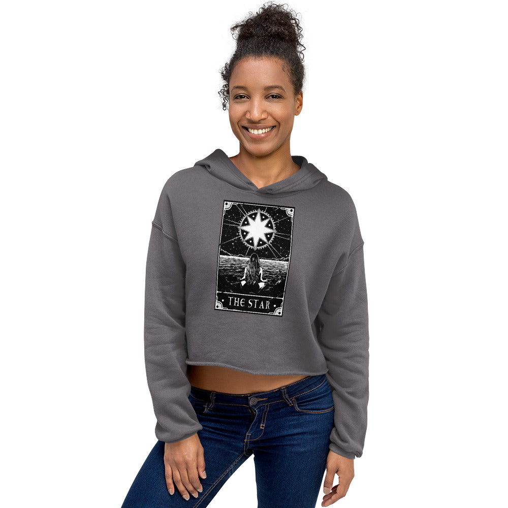 The Star Tarot Crop Hoodie