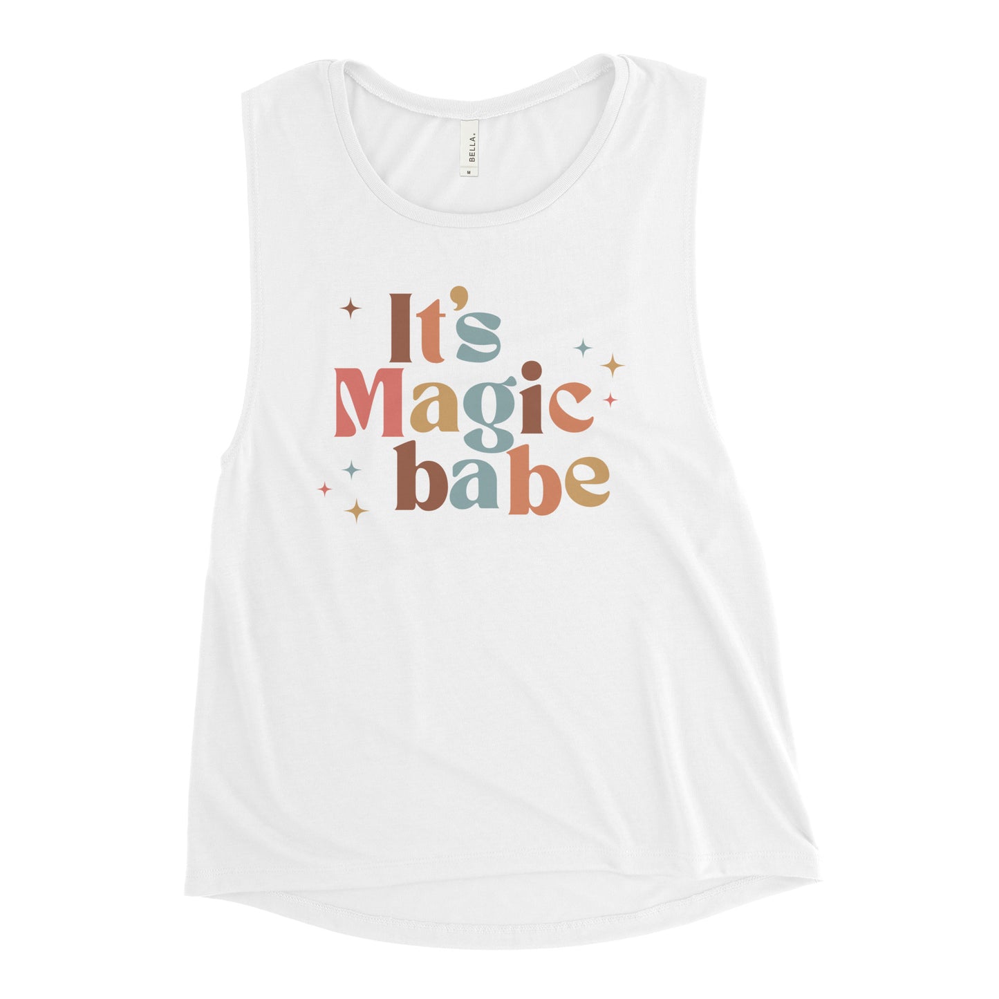 It's Magic Babe  Ladies Muscle Tank