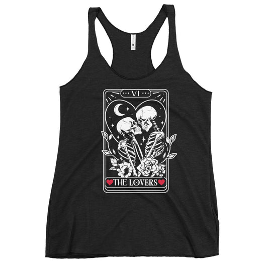 The Lovers Tarot Women's Racerback Tank