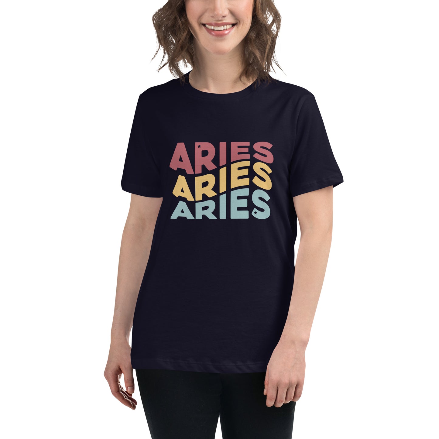 Aries Zodiac Women's Relaxed T-Shirt