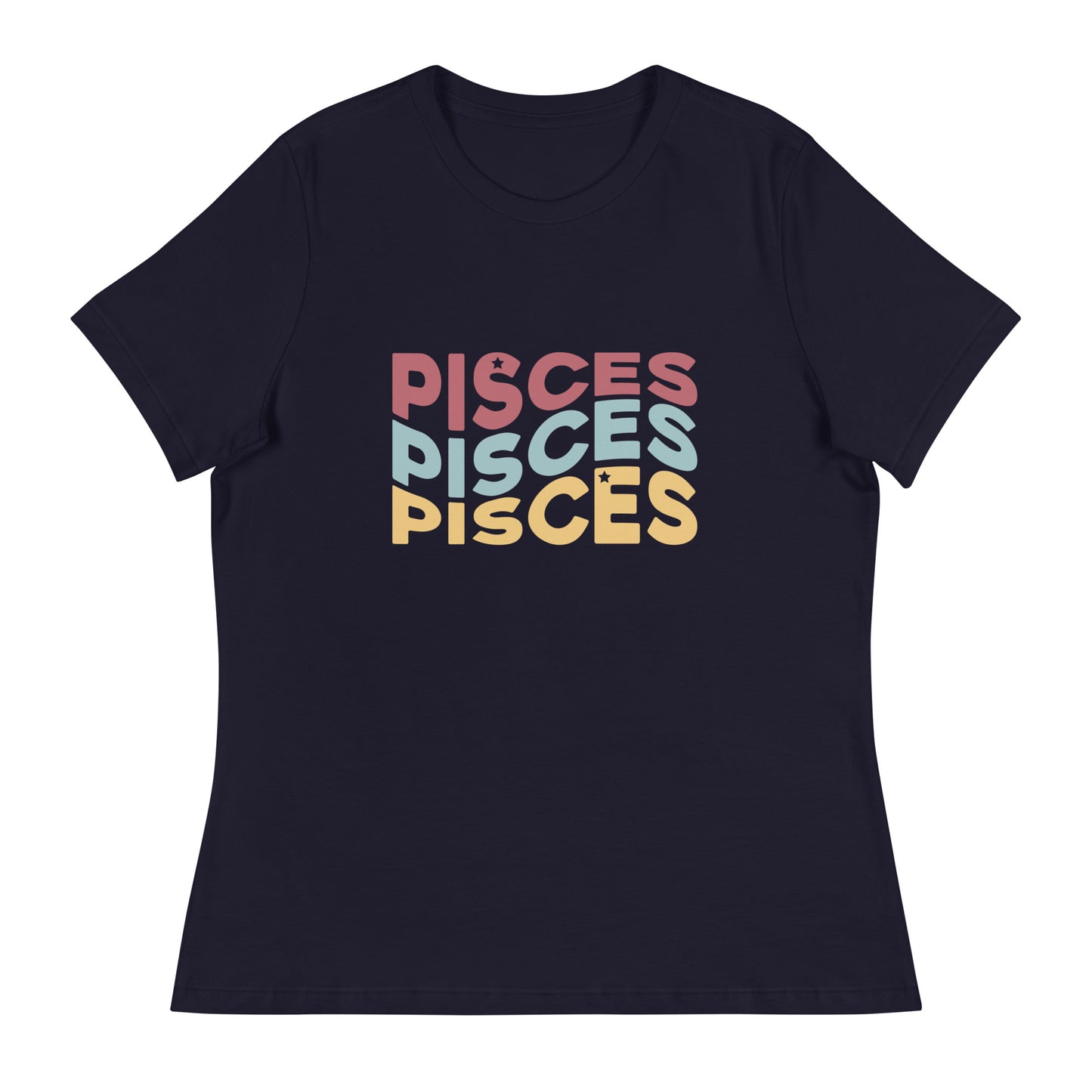 Pisces Zodiac Women's Relaxed T-Shirt