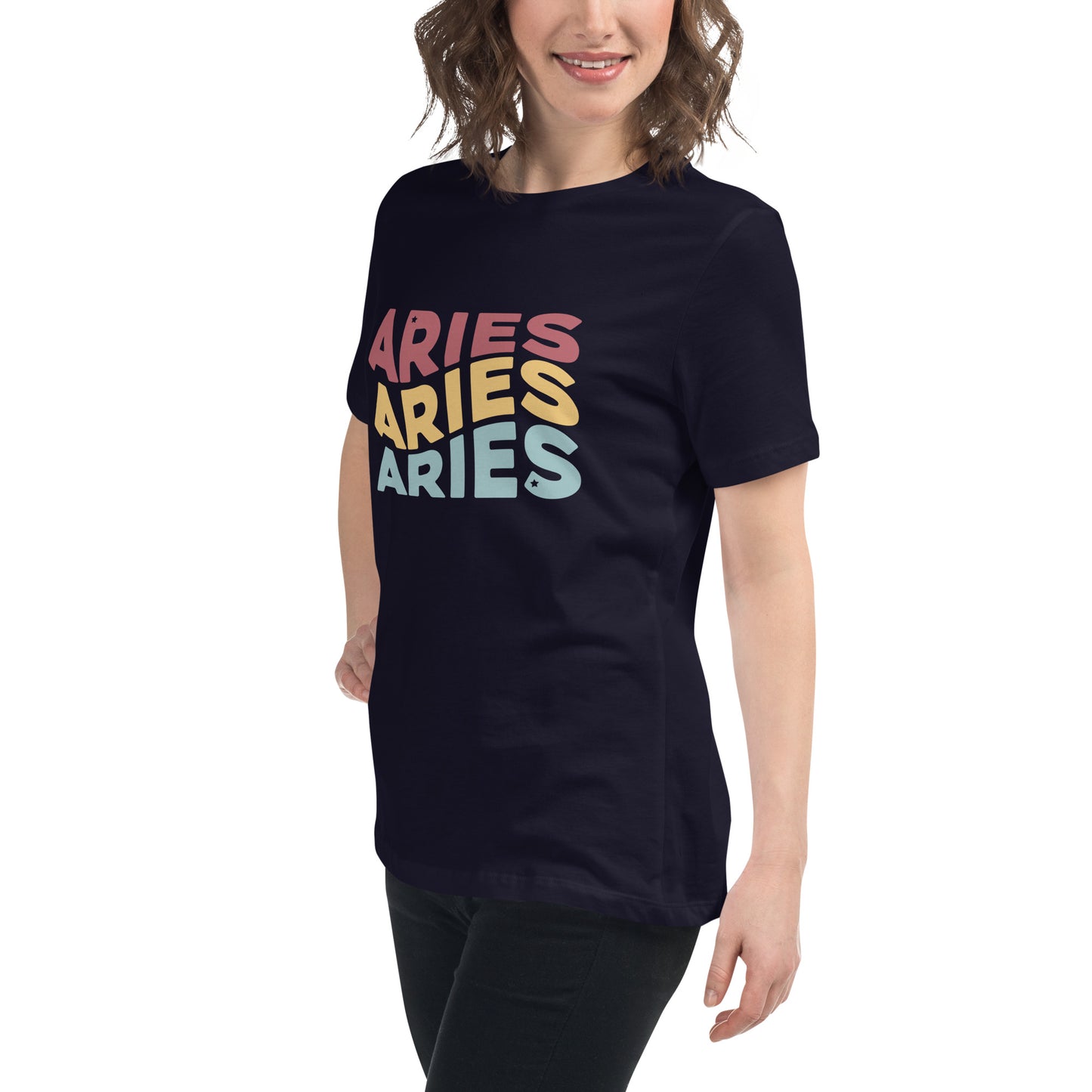 Aries Zodiac Women's Relaxed T-Shirt