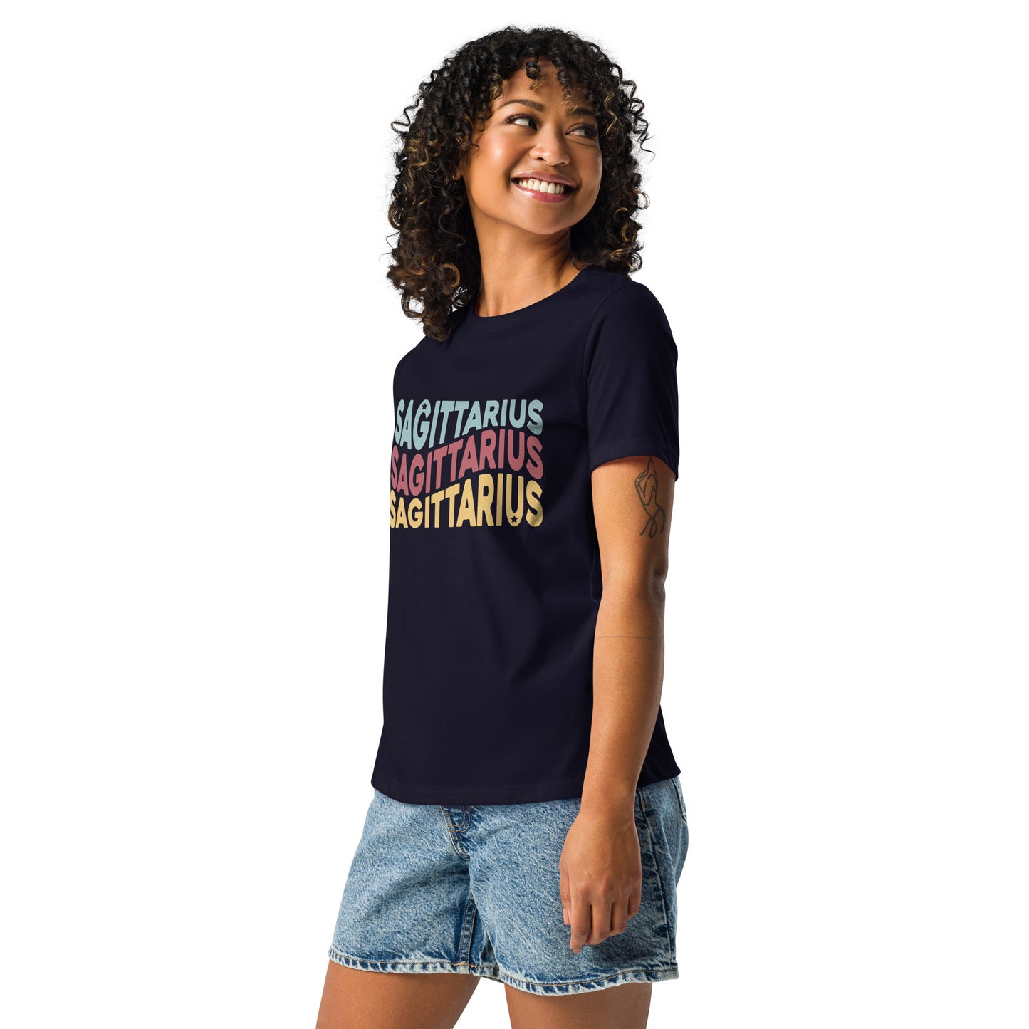 Sagittarius Zodiac Women's Relaxed T-Shirt