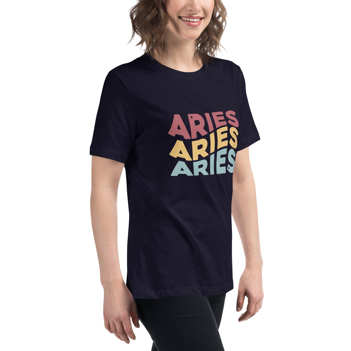 Aries Zodiac Women's Relaxed T-Shirt