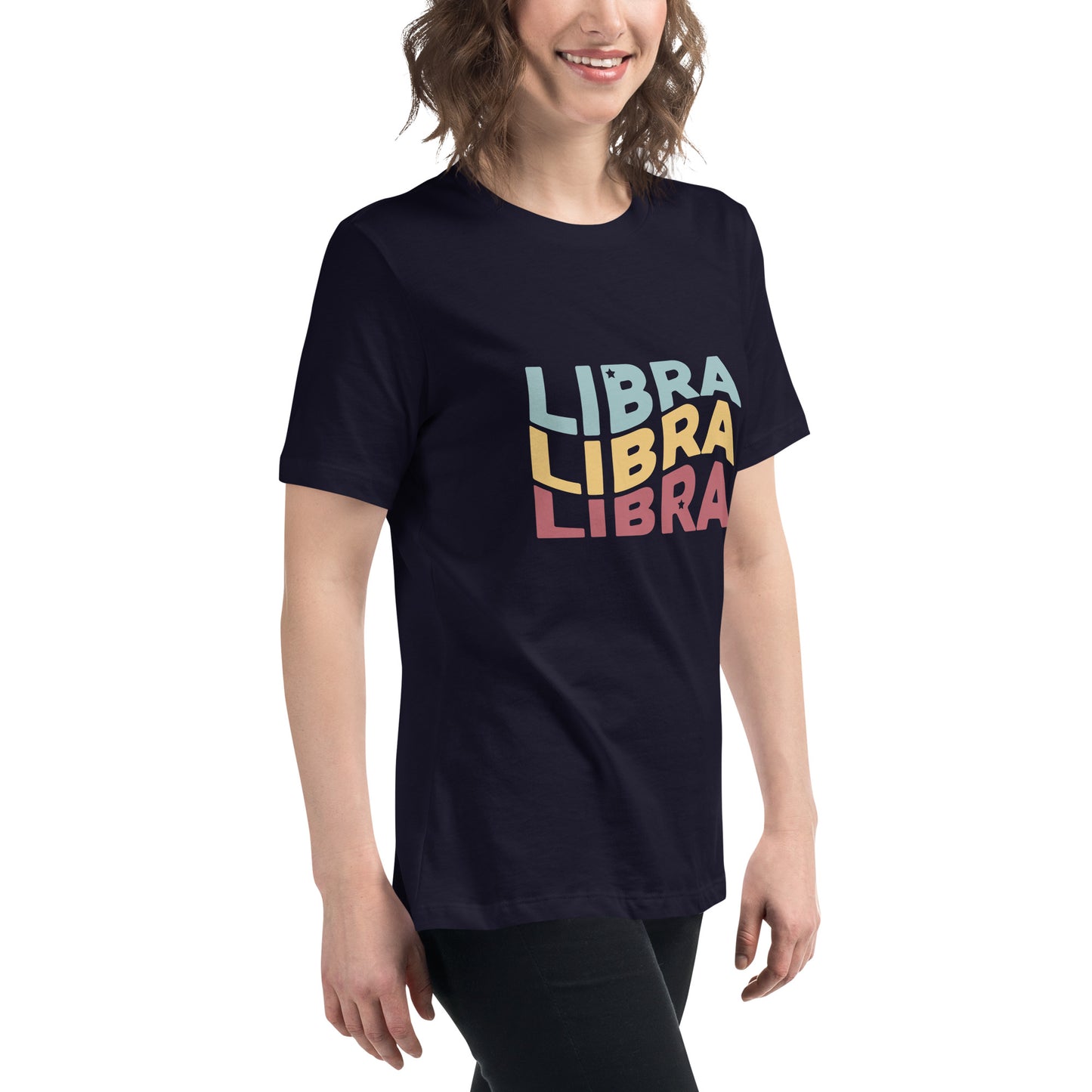 Libra Zodiac Women's Relaxed T-Shirt