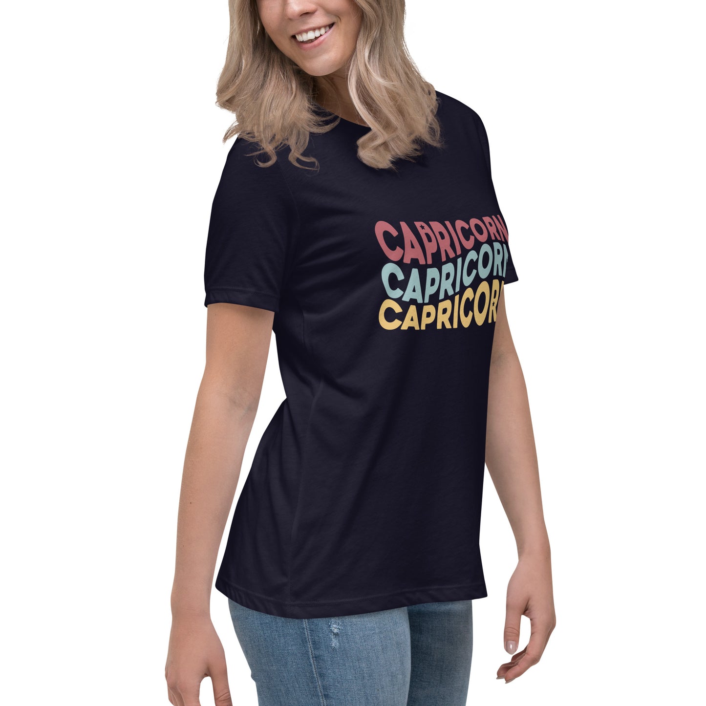 Capricorn Zodiac Women's Relaxed T-Shirt