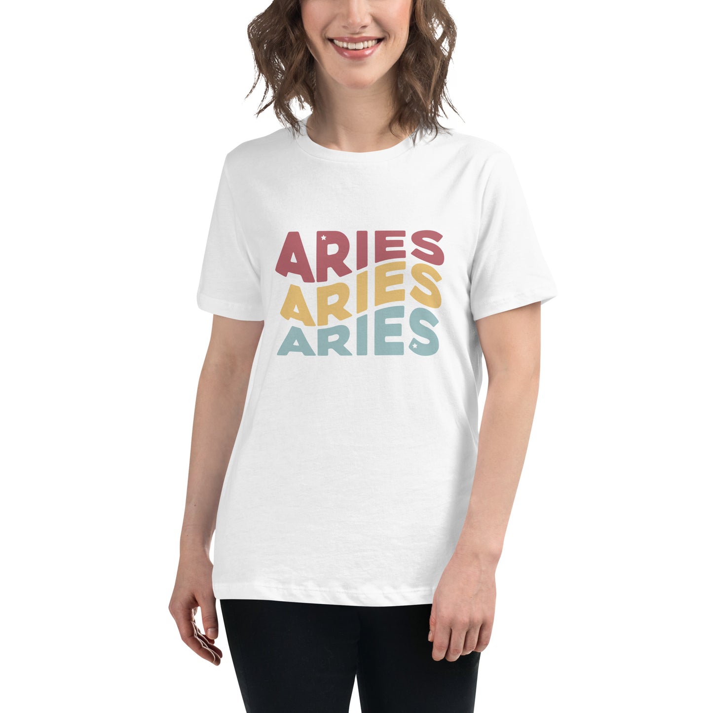 Aries Zodiac Women's Relaxed T-Shirt