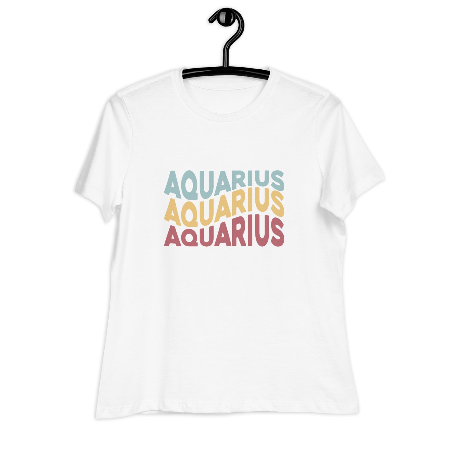 Aquarius Zodiac Women's Relaxed T-Shirt