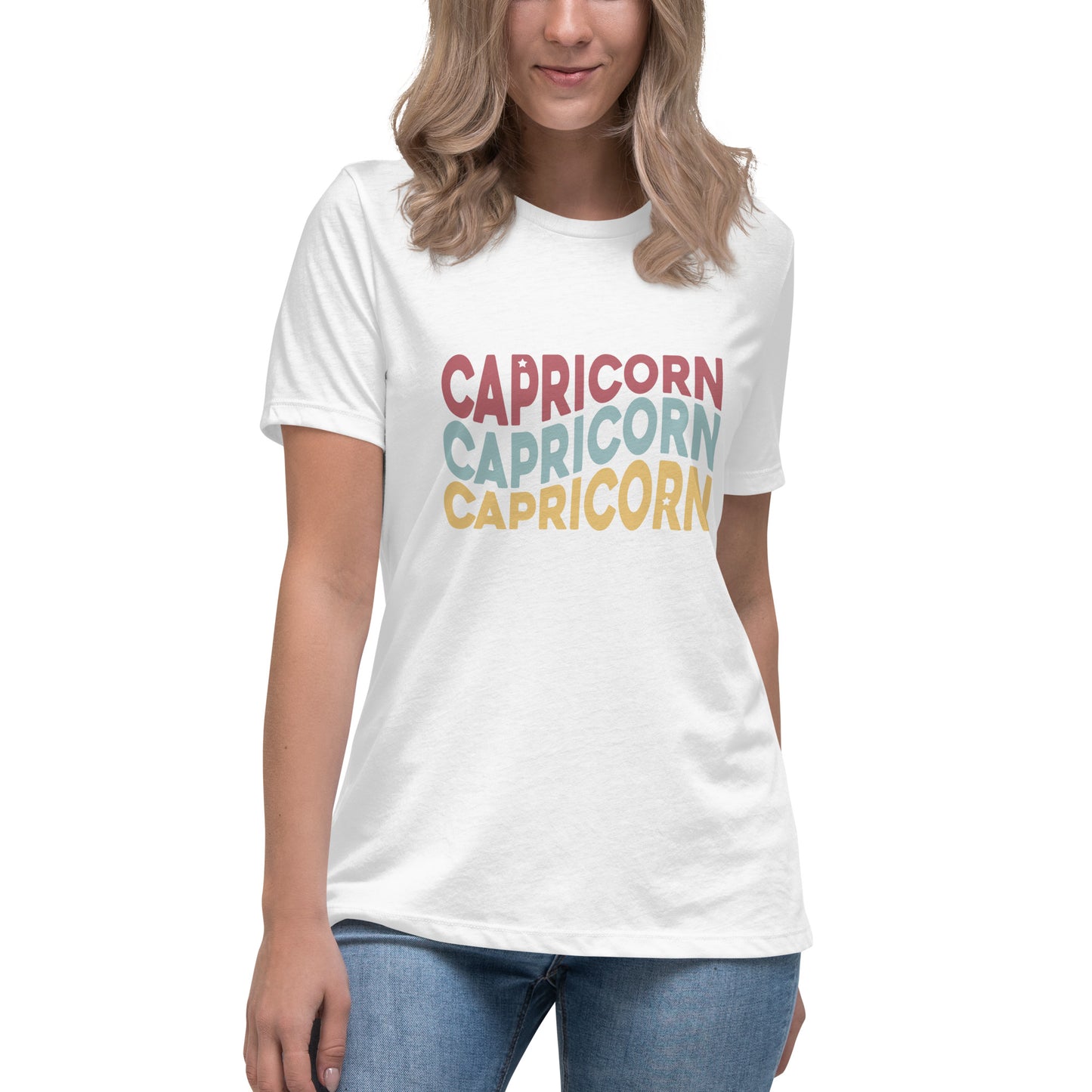 Capricorn Zodiac Women's Relaxed T-Shirt