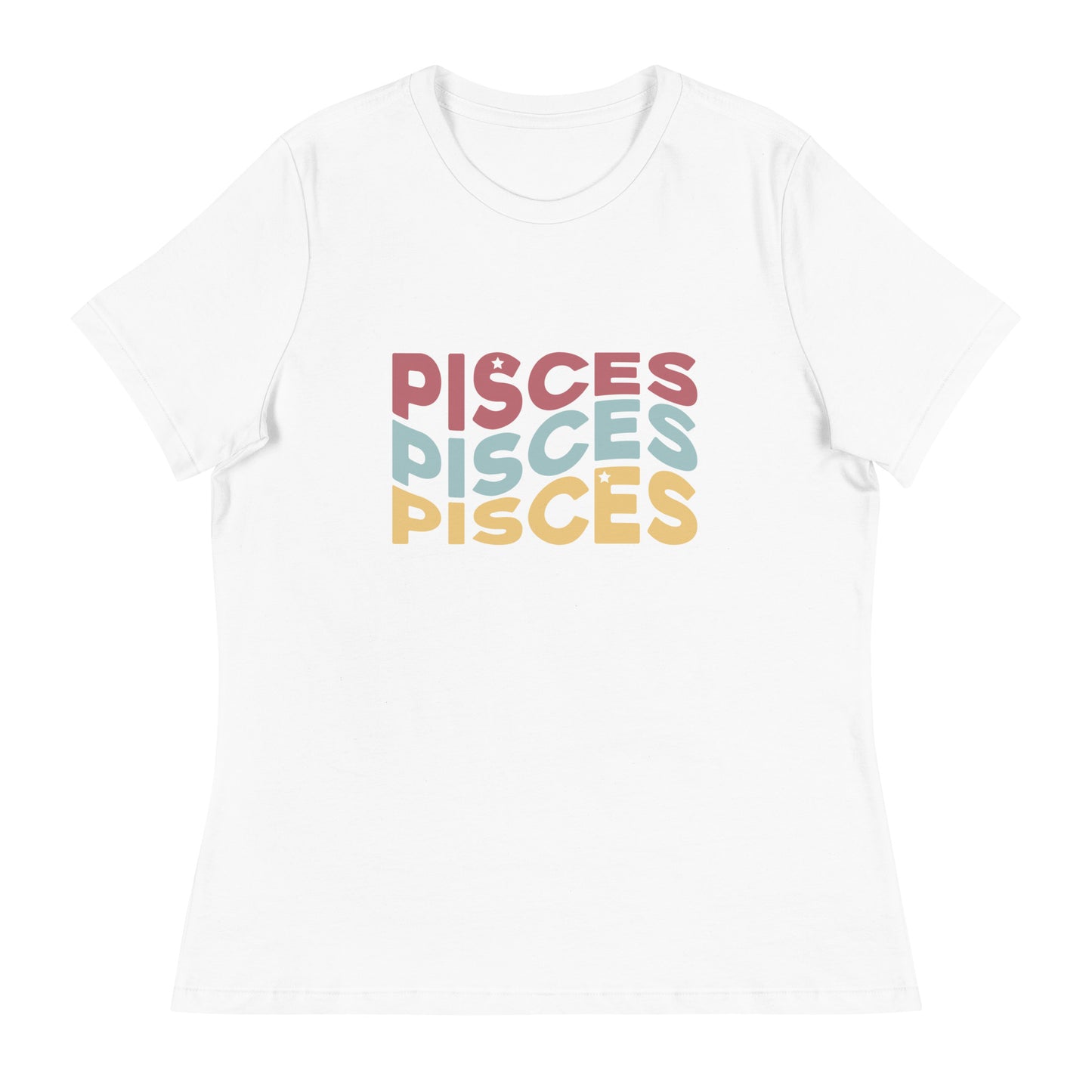 Pisces Zodiac Women's Relaxed T-Shirt