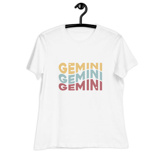 Gemini Zodiac Women's Relaxed T-Shirt