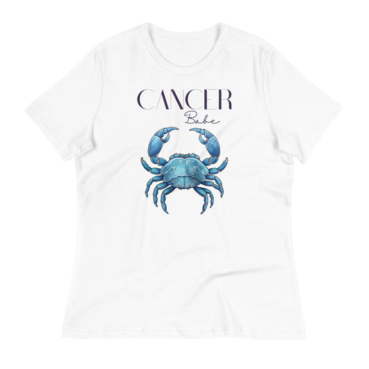 Cancer babe Women's Relaxed T-Shirt