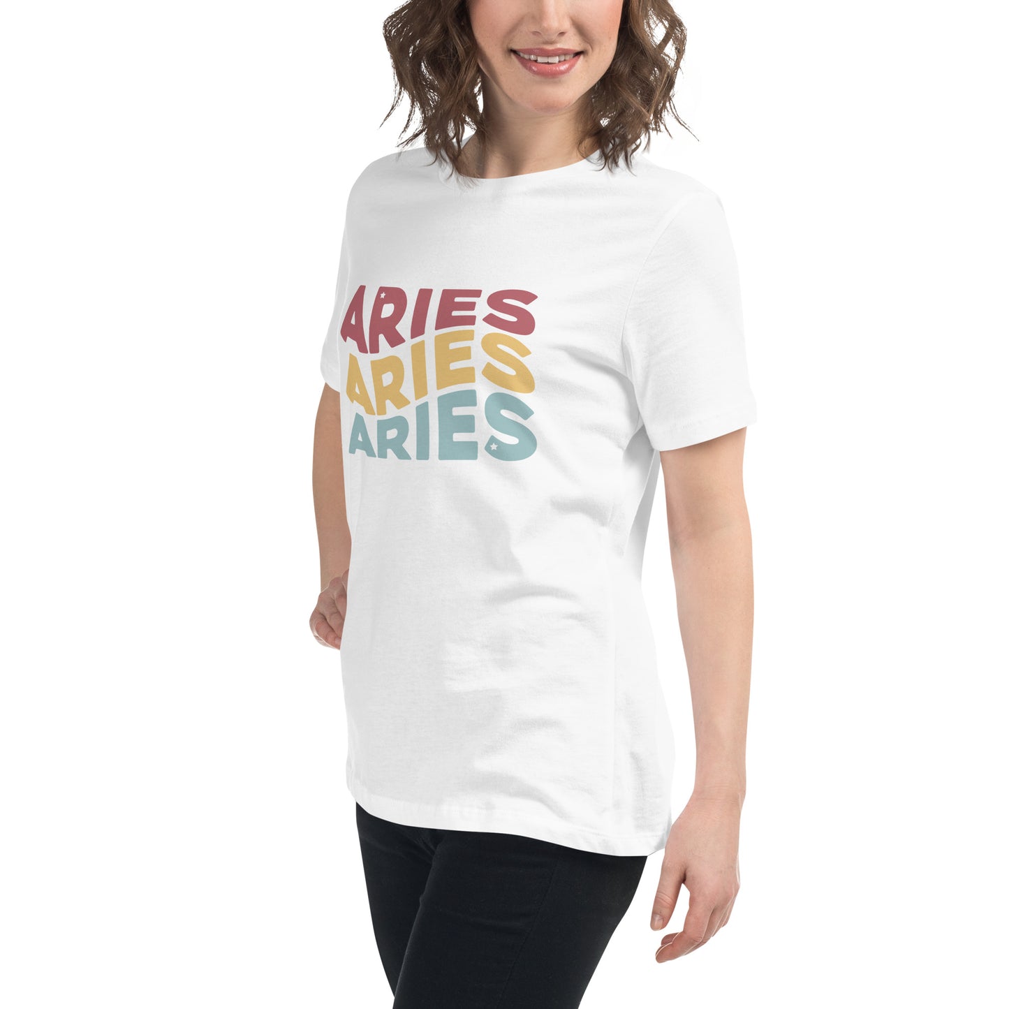 Aries Zodiac Women's Relaxed T-Shirt