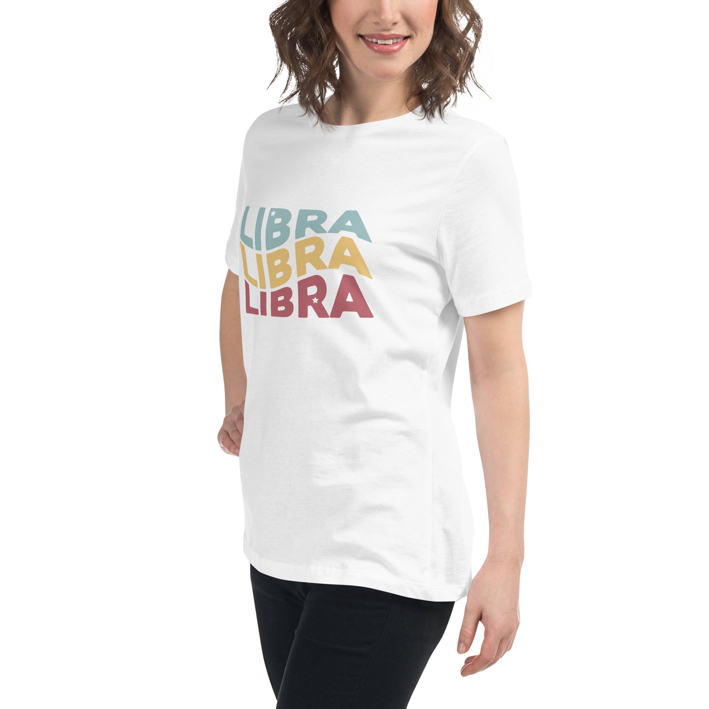 Libra Zodiac Women's Relaxed T-Shirt