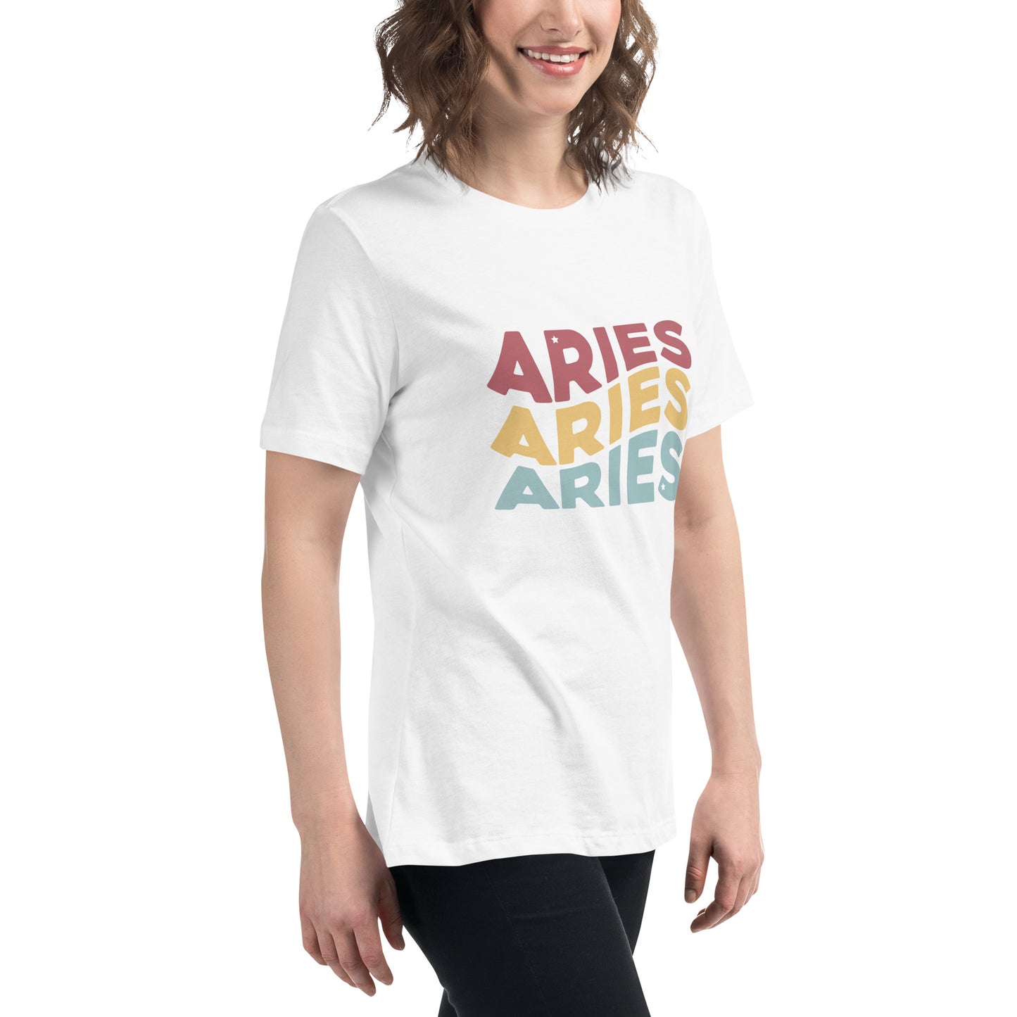 Aries Zodiac Women's Relaxed T-Shirt