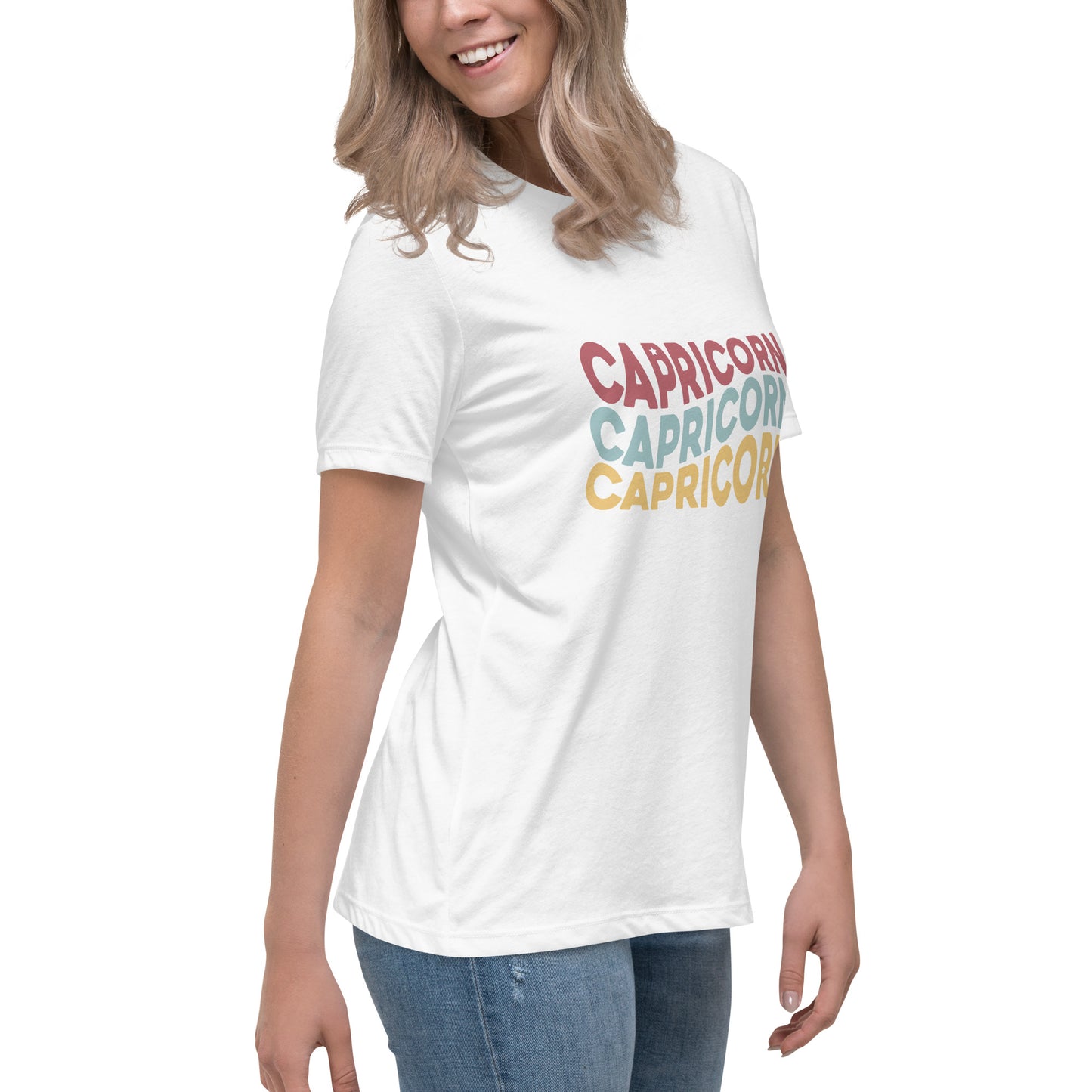 Capricorn Zodiac Women's Relaxed T-Shirt